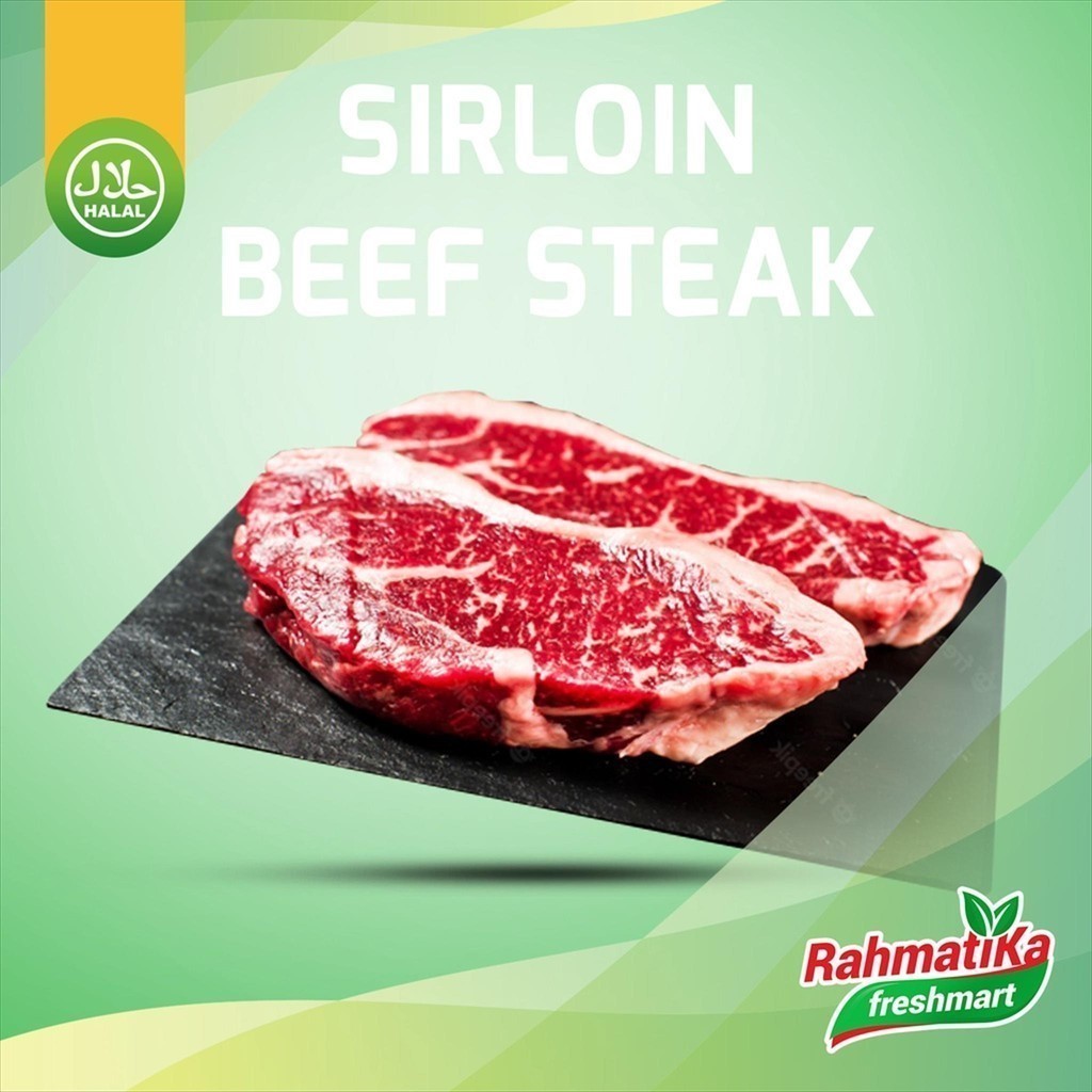 

Sirloin Beef Steak / Daging Sapi Sirloin Steak 200 gram
