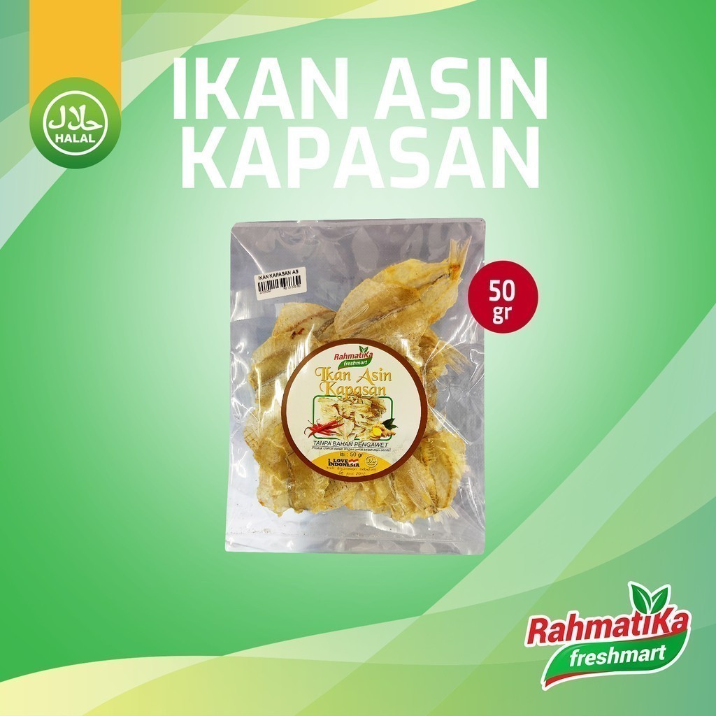 

Ikan Asin Kapasan 50 gr