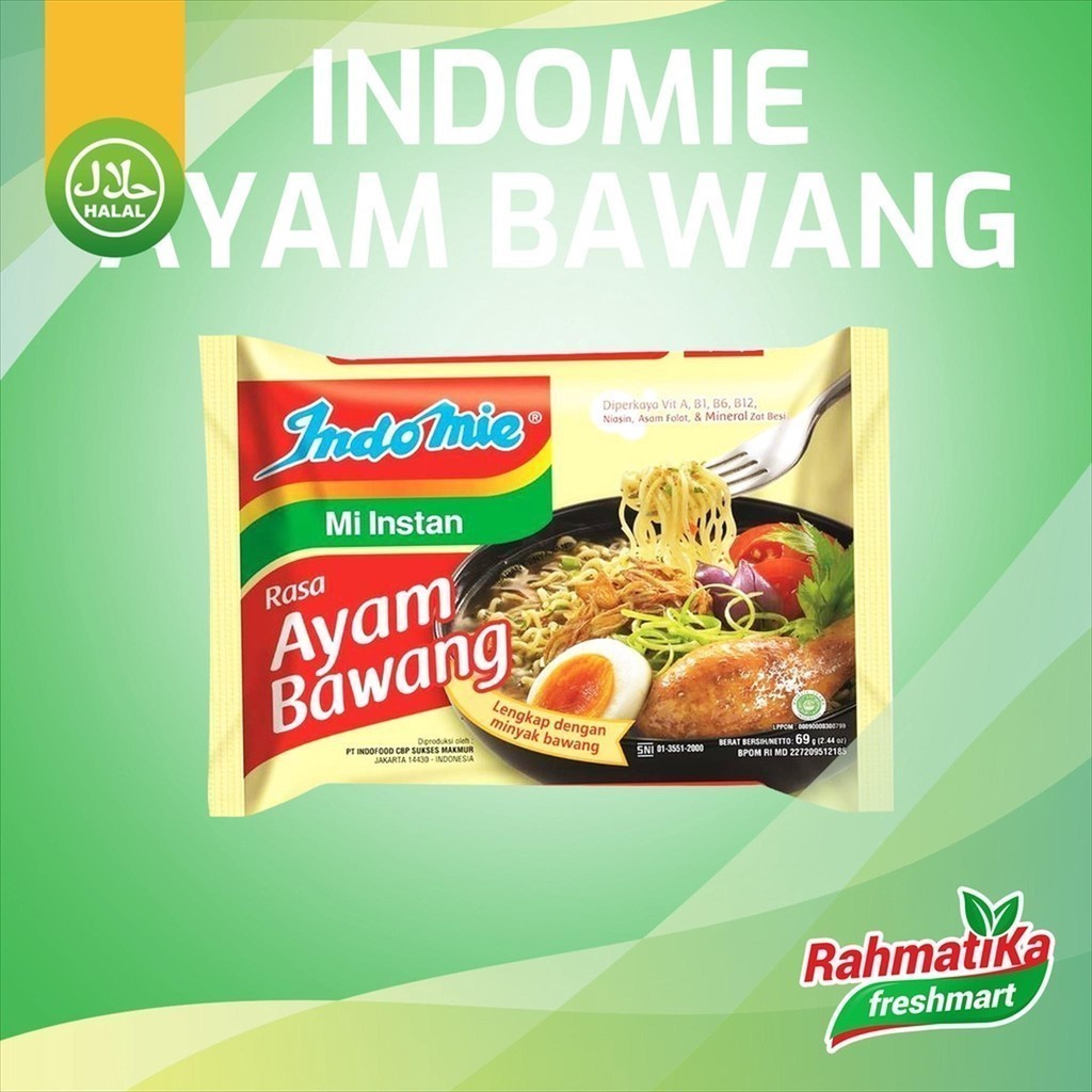 

Indomie Rasa Ayam Bawang 1 pcs