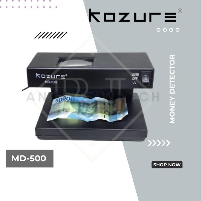 

Terlaris KOZURE MD-500 ALAT TEST DETEKSI UANG / MONEY DETECTOR TESTER MD500 SALE