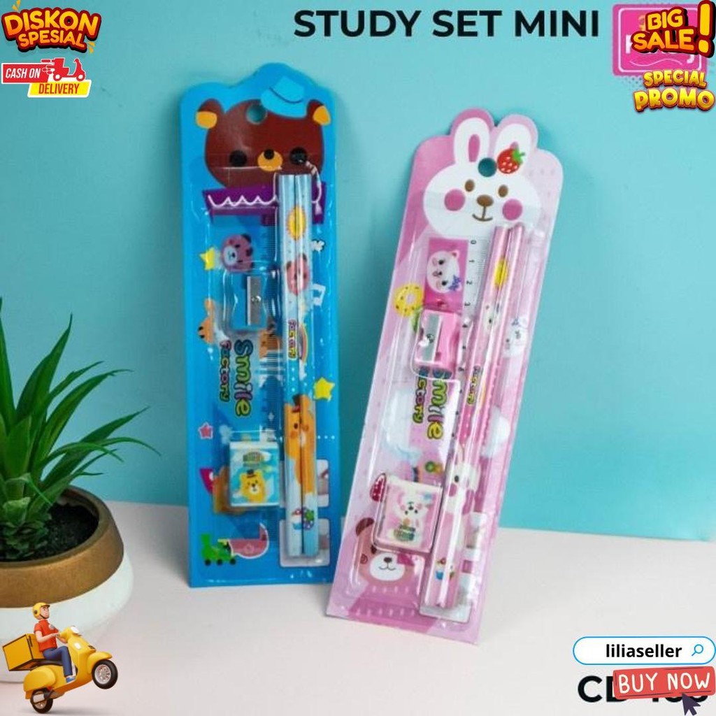 

Paket Alat Tulis Study Set Karakter Perlengkapan Sekolah Cd-168 D Promo 4.4