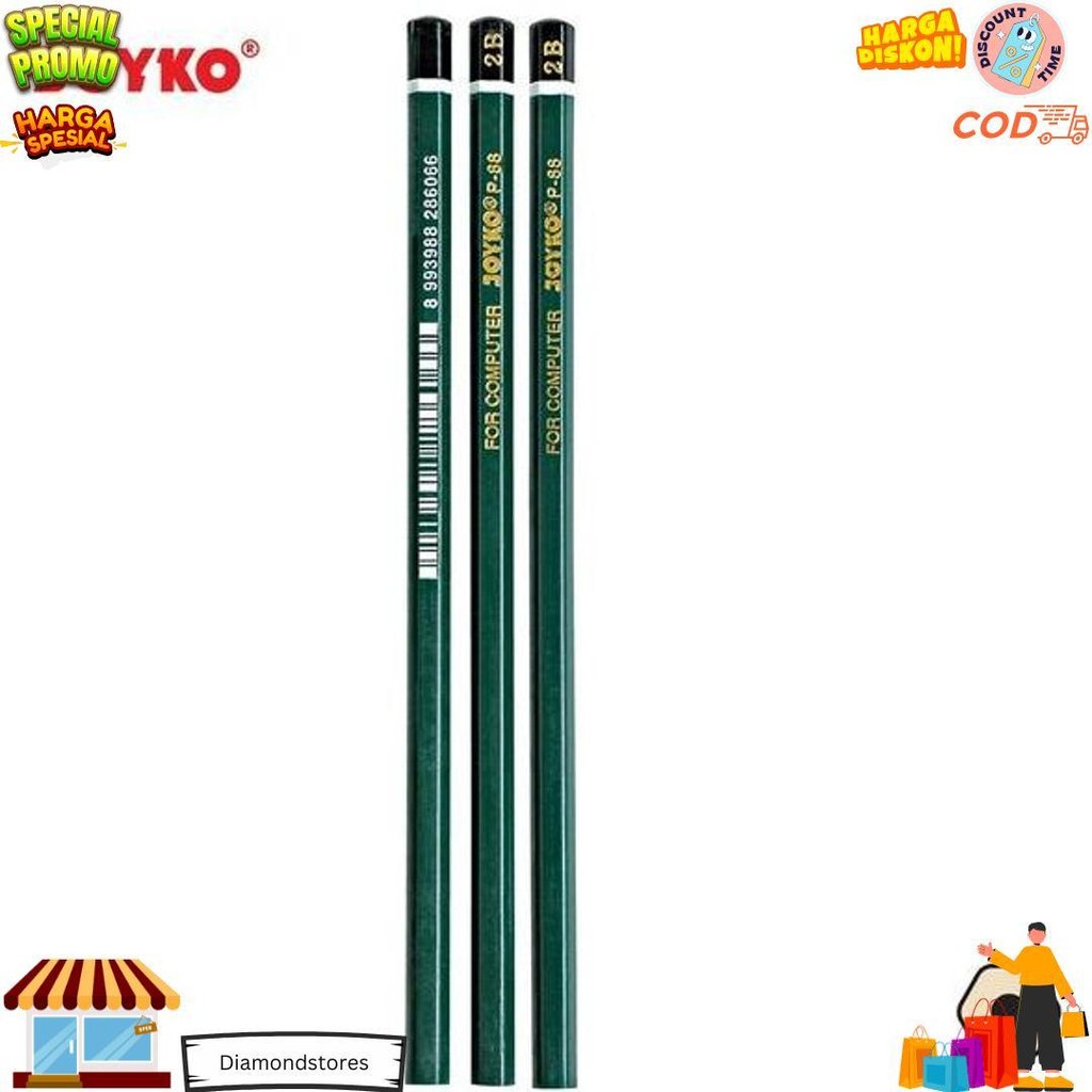 

Pensil 2B Joyko P-88 (1 Lusin) D Gratis Ongkir