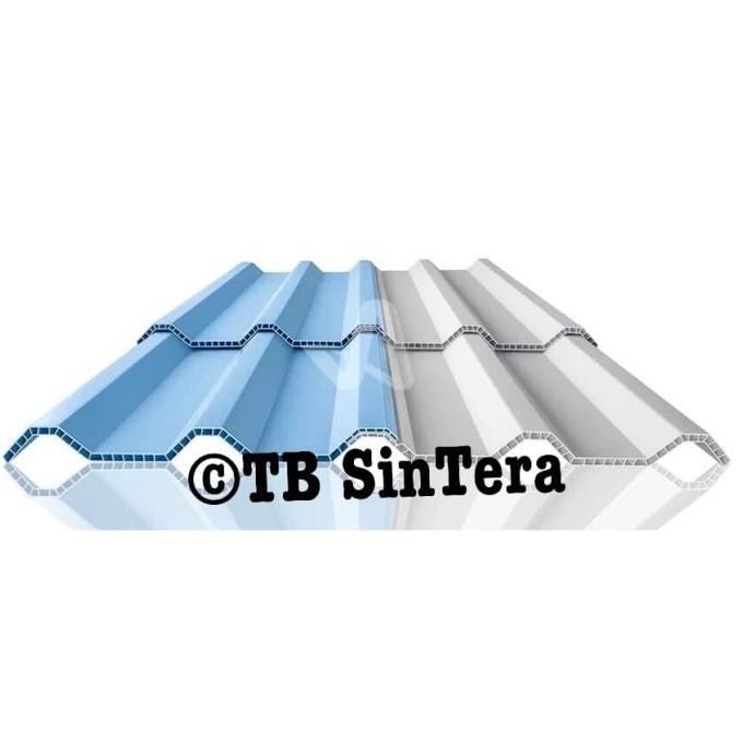 Sale Alderon 83 Asli / Twinwall 830 Atap Upvc Kanopi / Canopi