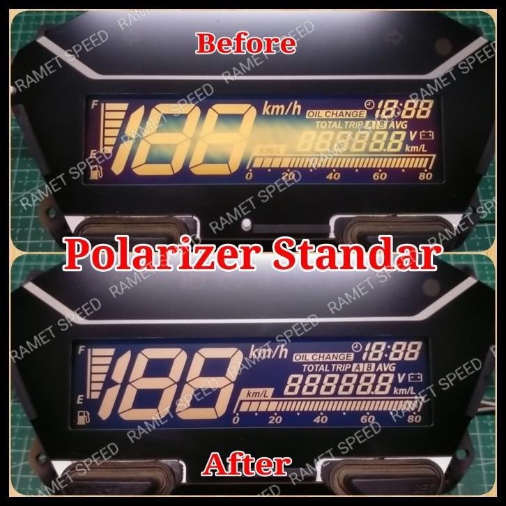 POLARIZER SPEEDOMETER HONDA NEW VARIO POLARIS SPEEDOMETER HONDA VARIO