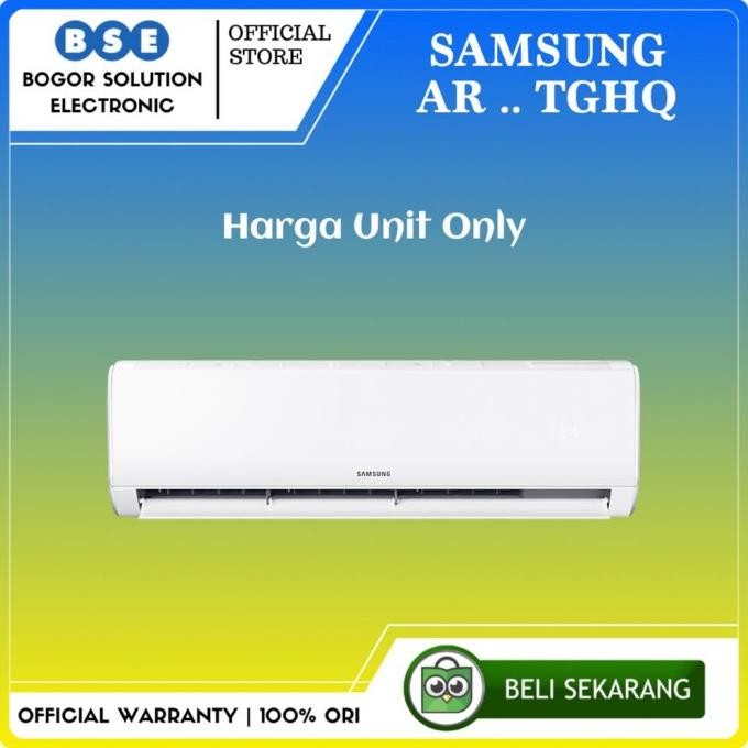 Murah AC Samsung 1/2 pk AR05TGHQASINSE R32 AR05 Pengganti AR05NRFLDWKNSE Non COD