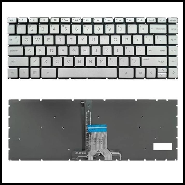 KeyboardHpPavilion14-Cm14-CkCf14-Dg14-Df14-DkHp240Silver