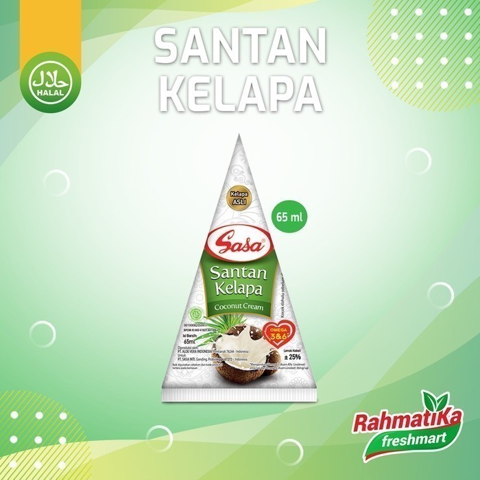 

Sasa Santan Kelapa 65 ml