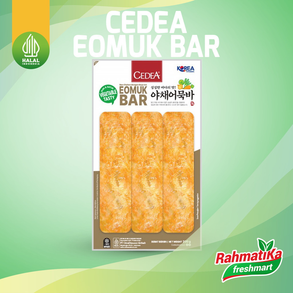 

Cedea Eomuk Bar Vegetable 200 gr Isi 3