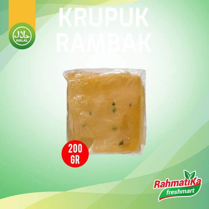 

Kerupuk Rambak 200 gram