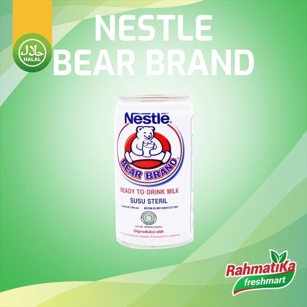 

Nestle Bear Brand / Susu Beruang 189 ml