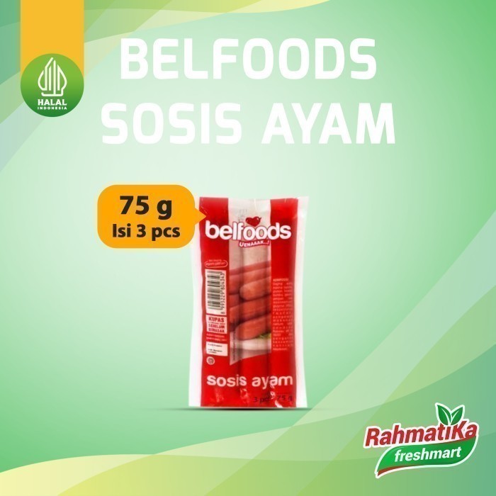 

Belfoods Sosis Ayam 75 gr