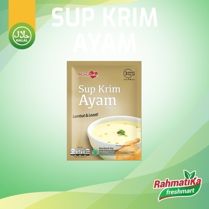 

MamaSuka Sup Krim Ayam 55 gram (Bumbu Dapur)