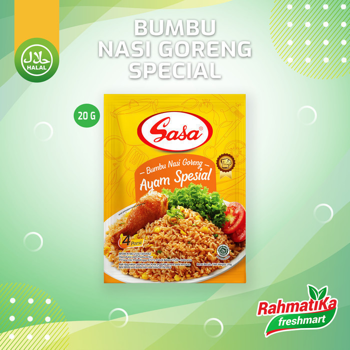 

Sasa Bumbu Nasi Goreng Ayam Special 20 gr