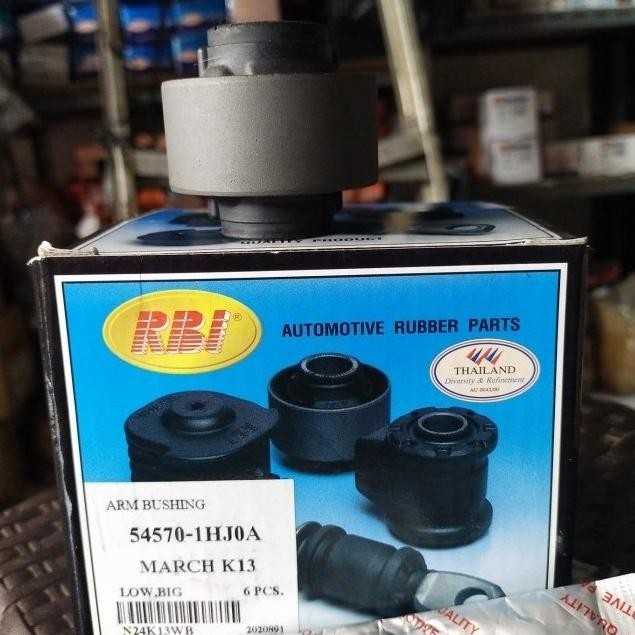 Bushing Arm/Bos Arm Nissan March Merk Rbi Original Thailand Besar Big