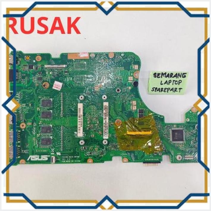 [SLS] MAINBOARD ASUS X555B MOBO MOTHERBOARD MESIN LAPTOP MATI RUSAK