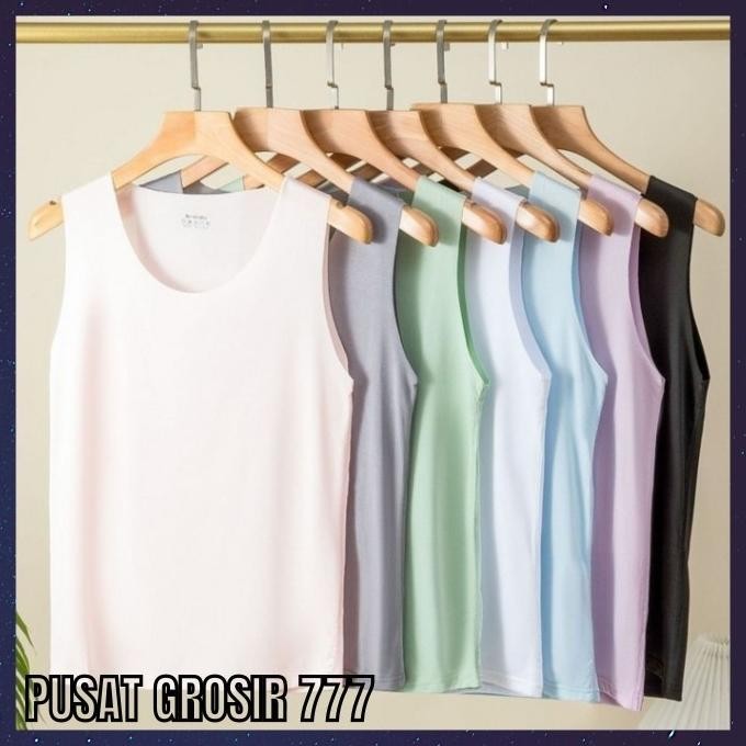 Murah Singlet Wanita Jumbo Singlet Big Size Adem Premium Pdw 09