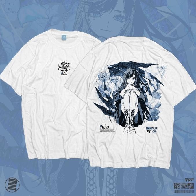 Sale Kaos Ado Utaite Jpop Jrock Music Ost Anime T-Shirt Baju Dja Cloth