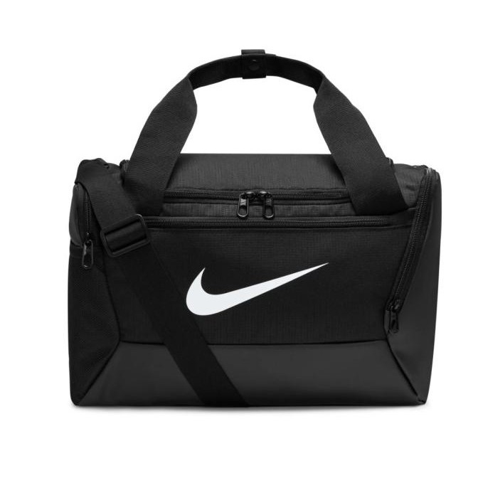 (100% Original) Nike Brasilia Duffle Bag Xs Black Gym Sling Duffel Extra Small Fitness Olahraga Spor