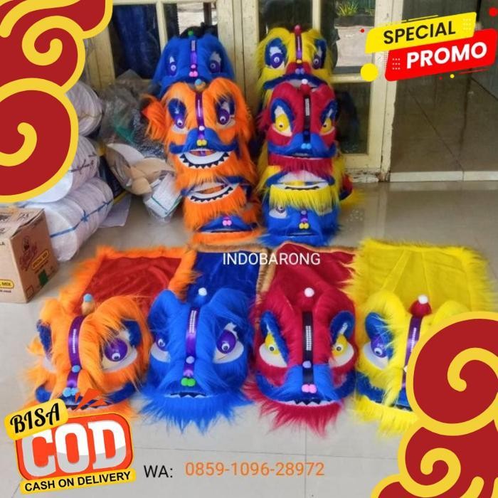 

PROMO (FREE KARDUS) BARONGSAI LUCU DAN GEMOY WARNA KUNING/ORANGE