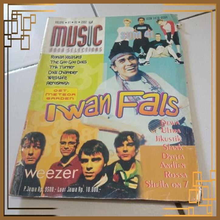 [HRB] MAJALAH MUSIC IWAN FALS WEEZER