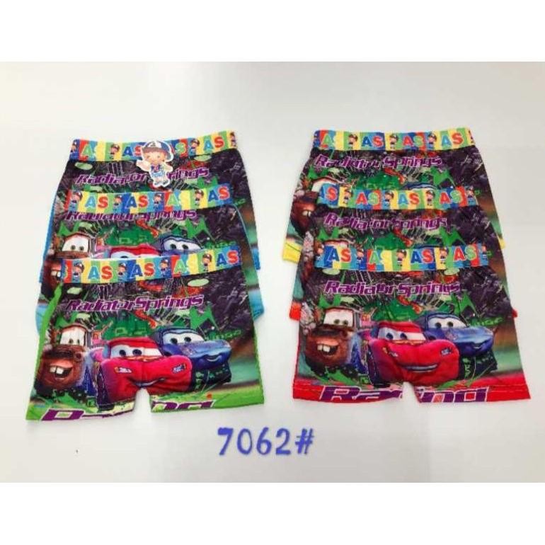 12 Pcs Cd Anak Laki Laki | Cd Anak Cowok Boxer As Boy | Cd Anak Import