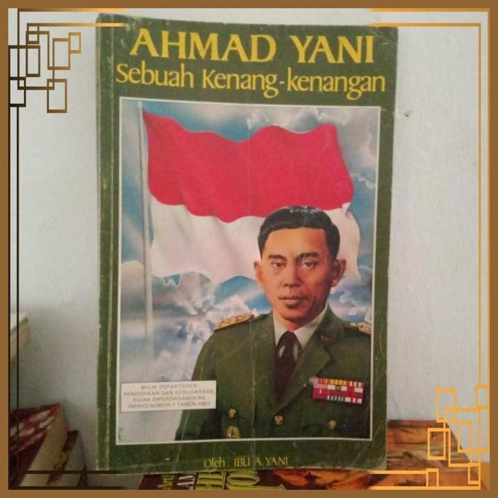 [HRB] BUKU AHMAD YANI SEBUAH KENANG KENANGAN
