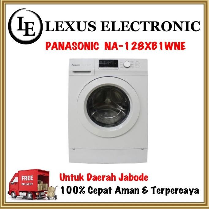 Murah MESIN CUCI FRONT LOADING PANASONIC NA-128XB1WNE NA128XB1WNE NA128 Non COD