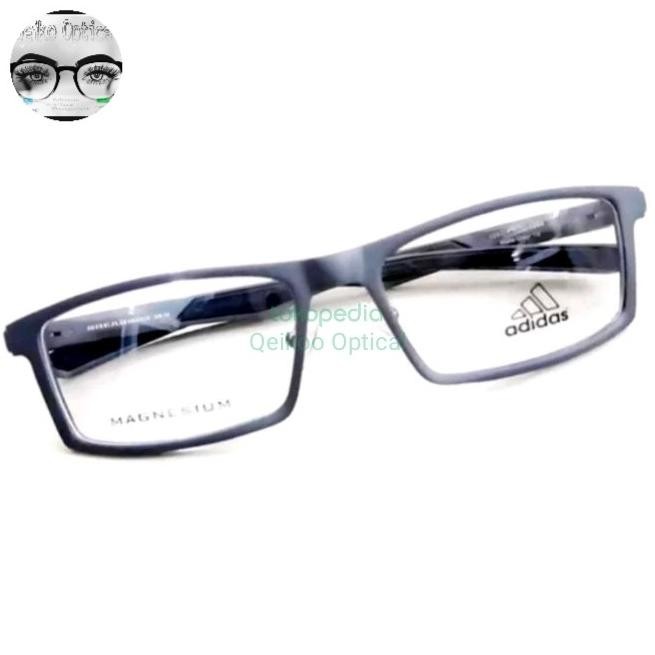 new  Kacamata Frame Pria Titanium Carbon Adidas Breadbox C2 s54 Smoke Grey
