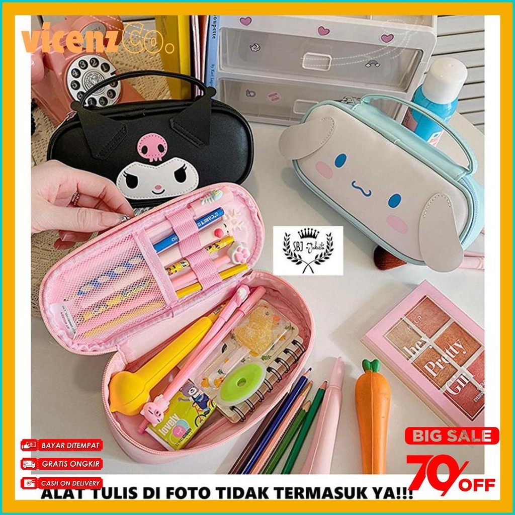 

Kotak Pensil Tempat Pensil Multifungsi Sanrio Series Kapasitas Besar Original Lisensi Sanrio Diskon Setengah Harga