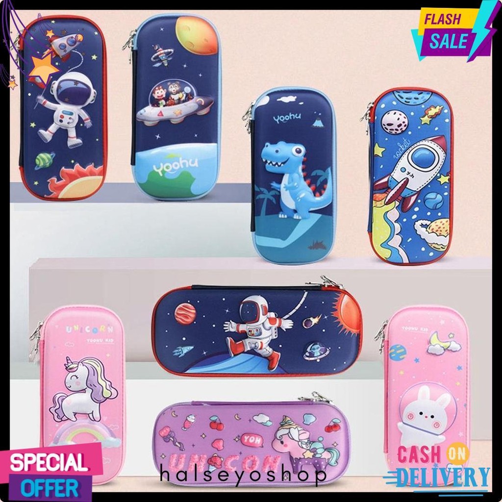 

Gratis Ongkir - S5626 Tempat Pensil 3D Model Terbaru / Kotak Pensil / Tempat Pensil Anak Sekolah 3D Bahan Eva Anti Air Diskon