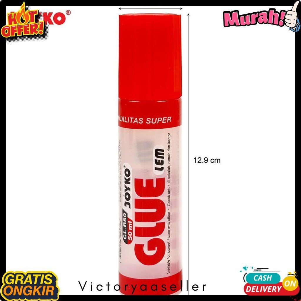 

Joyko Transparent Glue 50Ml Lem Cair Bening Joyko Prakarya Anak Gl-R50 Gl-A50 [12Pcs] Terlaris! Produk Ini Banyak Dicari