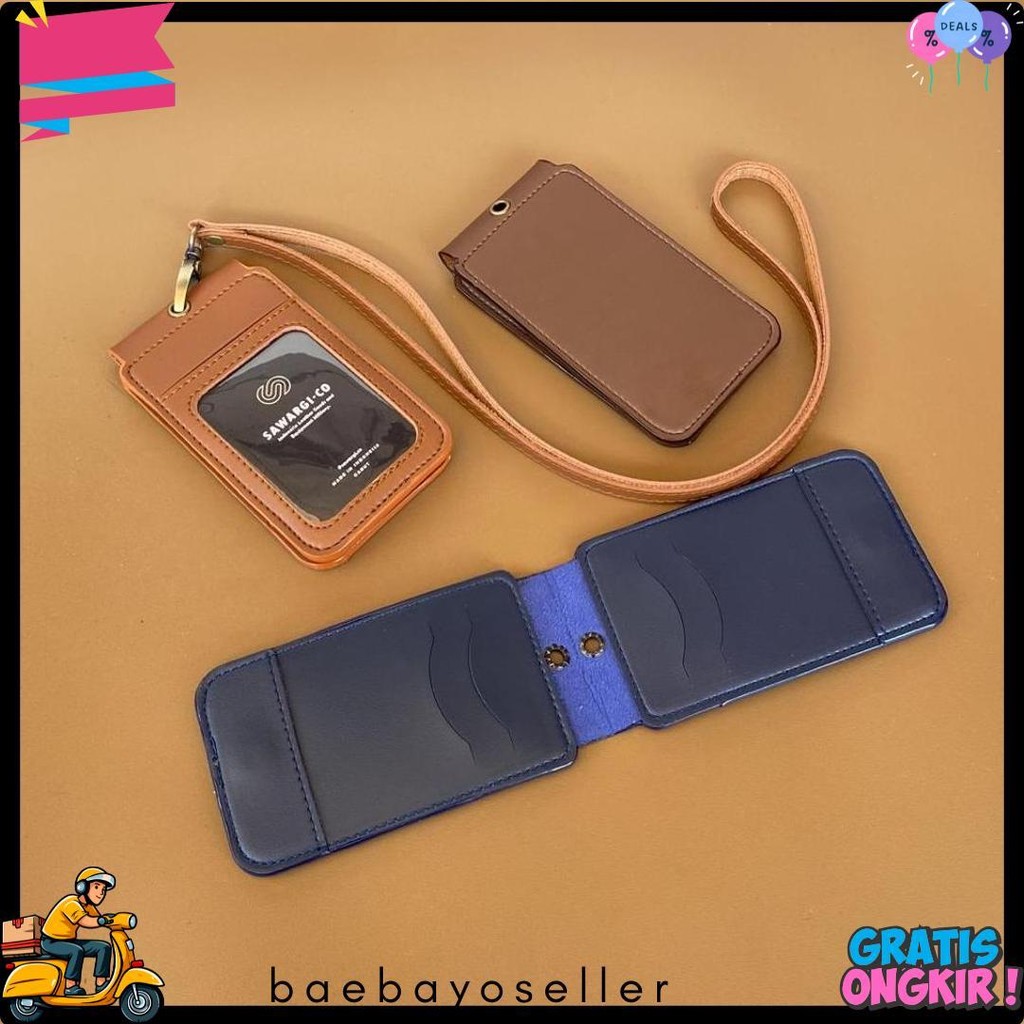

Id Card Holder Kulit Magnet Flip 2 Sisi By Sawargico - Raski Flash Sale! Diskon Hingga 70%