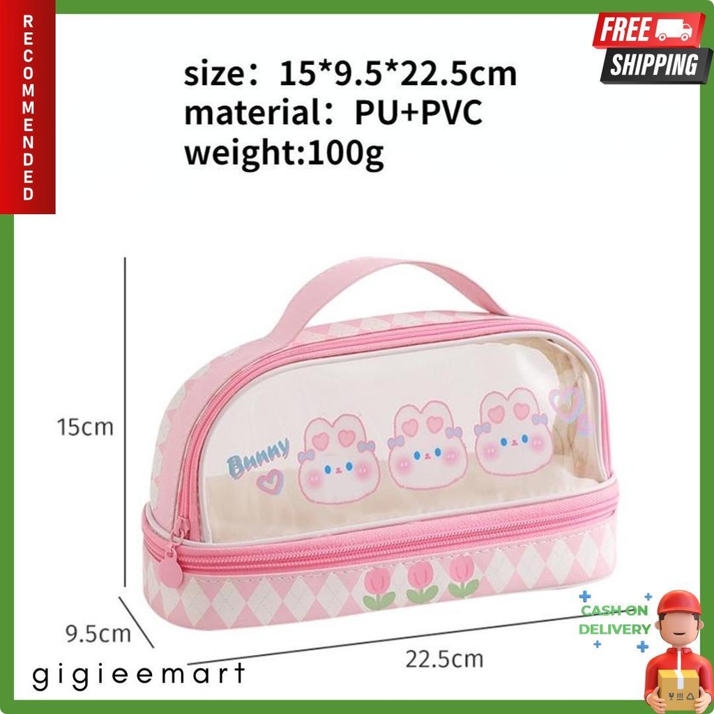 

Kartun Baru Kapasitas Pen Bag Storage Bag Untuk Mahasiswa Sma Junior Portable Cute Simple Stationery Box Flash Sale! Diskon Hingga 70%