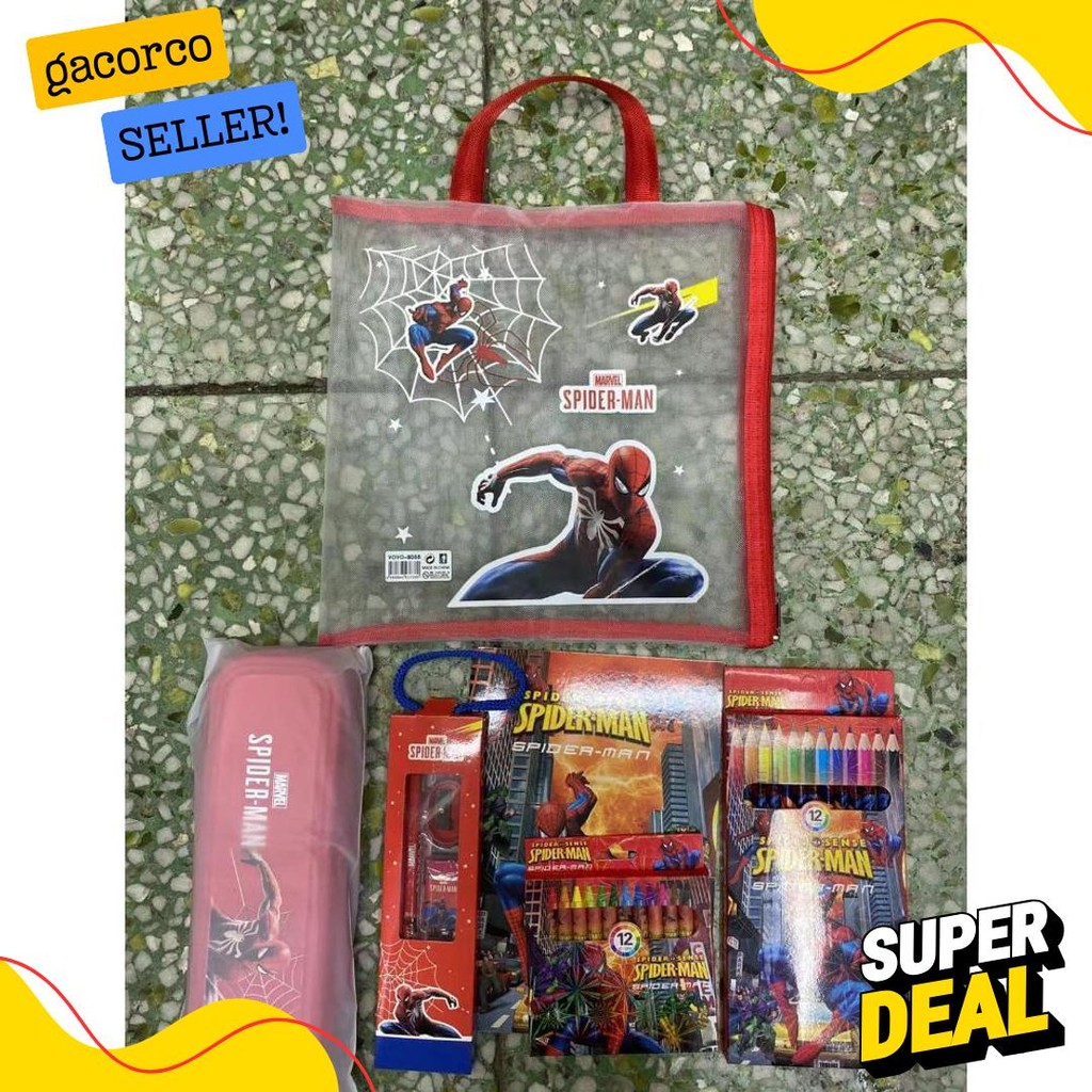 

[Serbalakuofficial](Ktps.11)Kotak Pensil Sett / Study Set Stationery Set Alat Tulis Sekolah Anak Set Atk Motif Terlengkap Dan Termurah