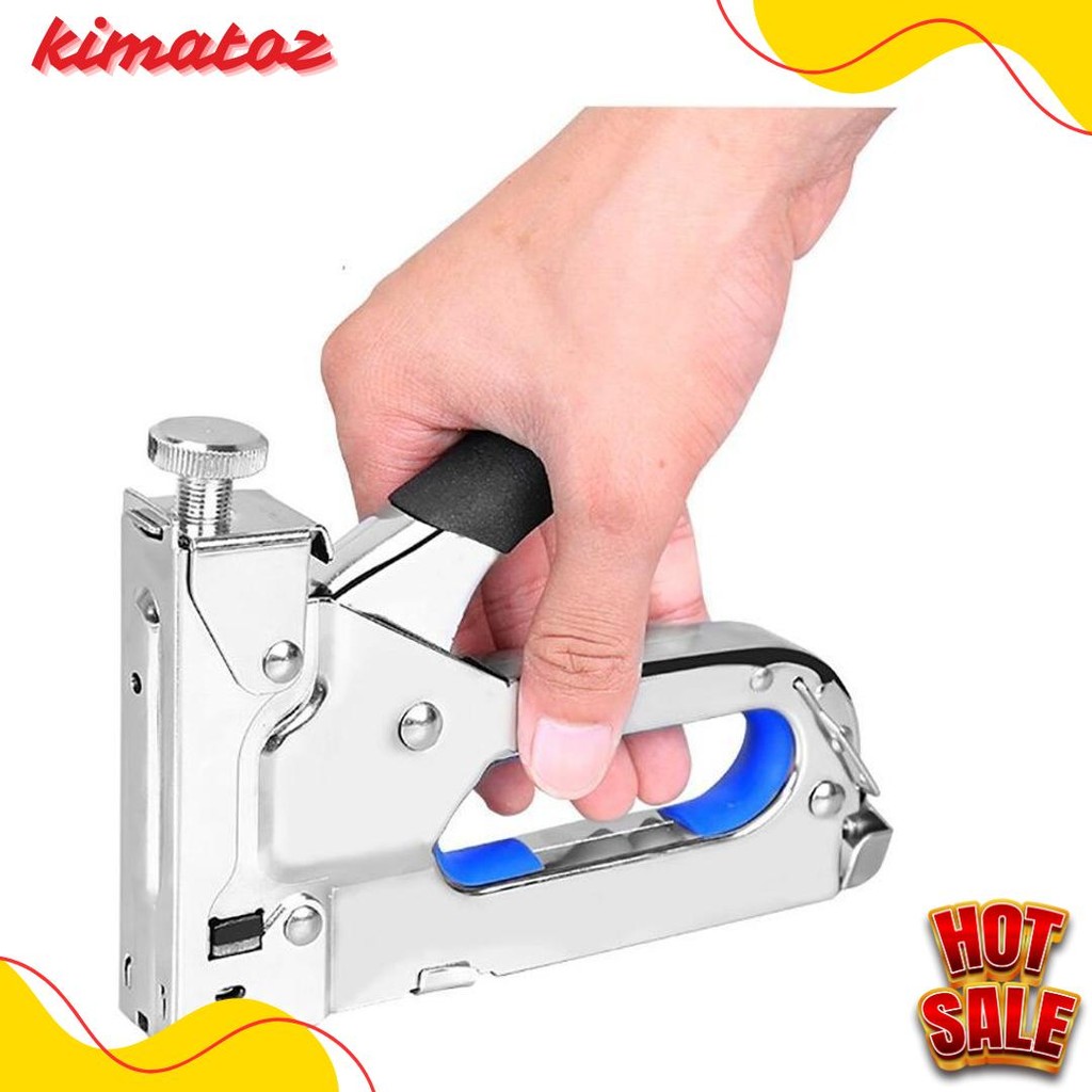 

Staples Gun Tacker Mollar 3 In 1 / Staple Jok Tembak Hekter 3 Way Dapat 3 Jenis Paku/3 In 1 Staples Gun Tacker Mollar Terlaris! Produk Ini Banyak Dicari