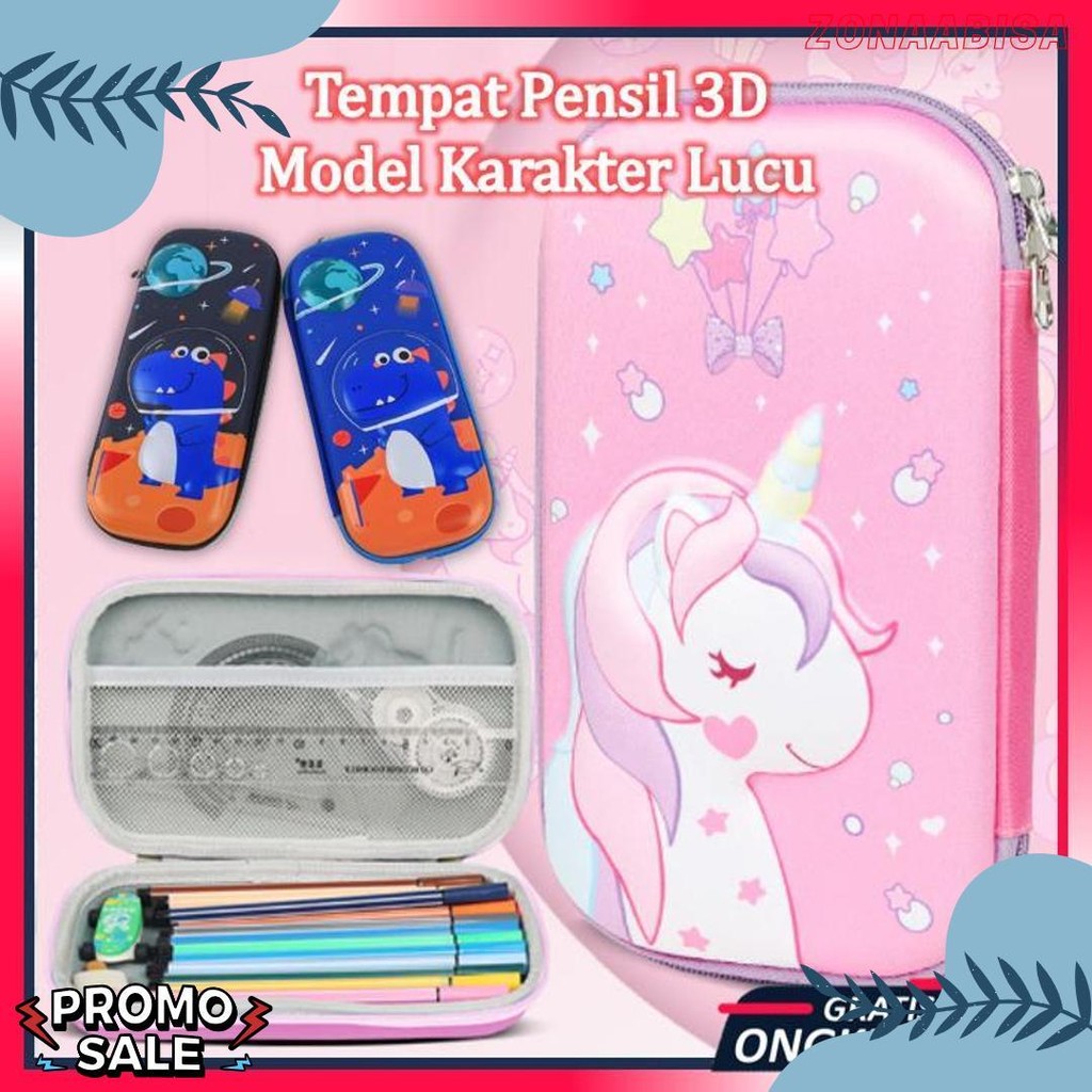 

Gratis Ongkir - S5626 Tempat Pensil 3D Model Terbaru / Kotak Pensil / Tempat Pensil Anak Sekolah 3D Bahan Eva Anti Air Terlaris! Produk Ini Banyak Dicari