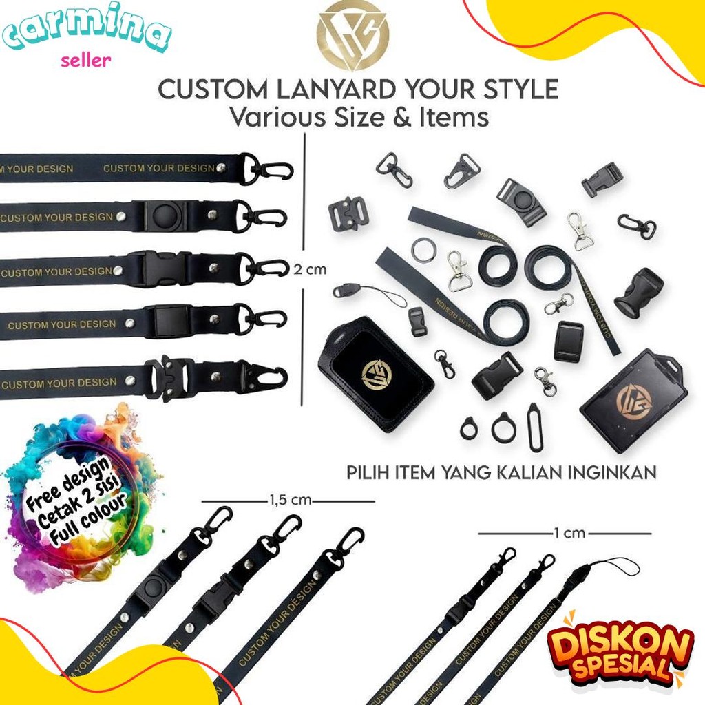 

Lanyard Craft Custom Nama Special Edition Circuit Board V2 Diskon