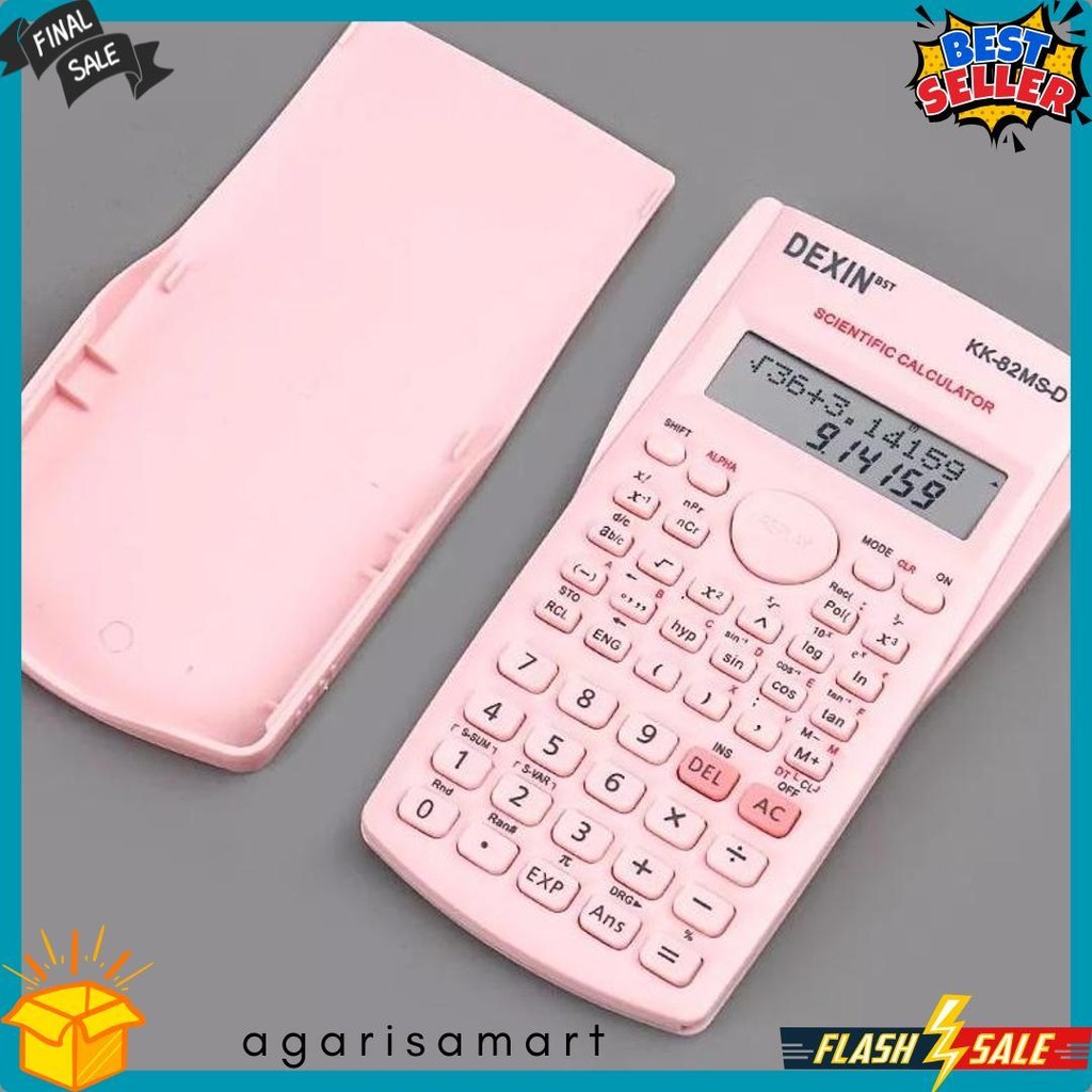 

Kalkulator Ilmiah Scientific Dexin Kk-82Ms Diskon Setengah Harga
