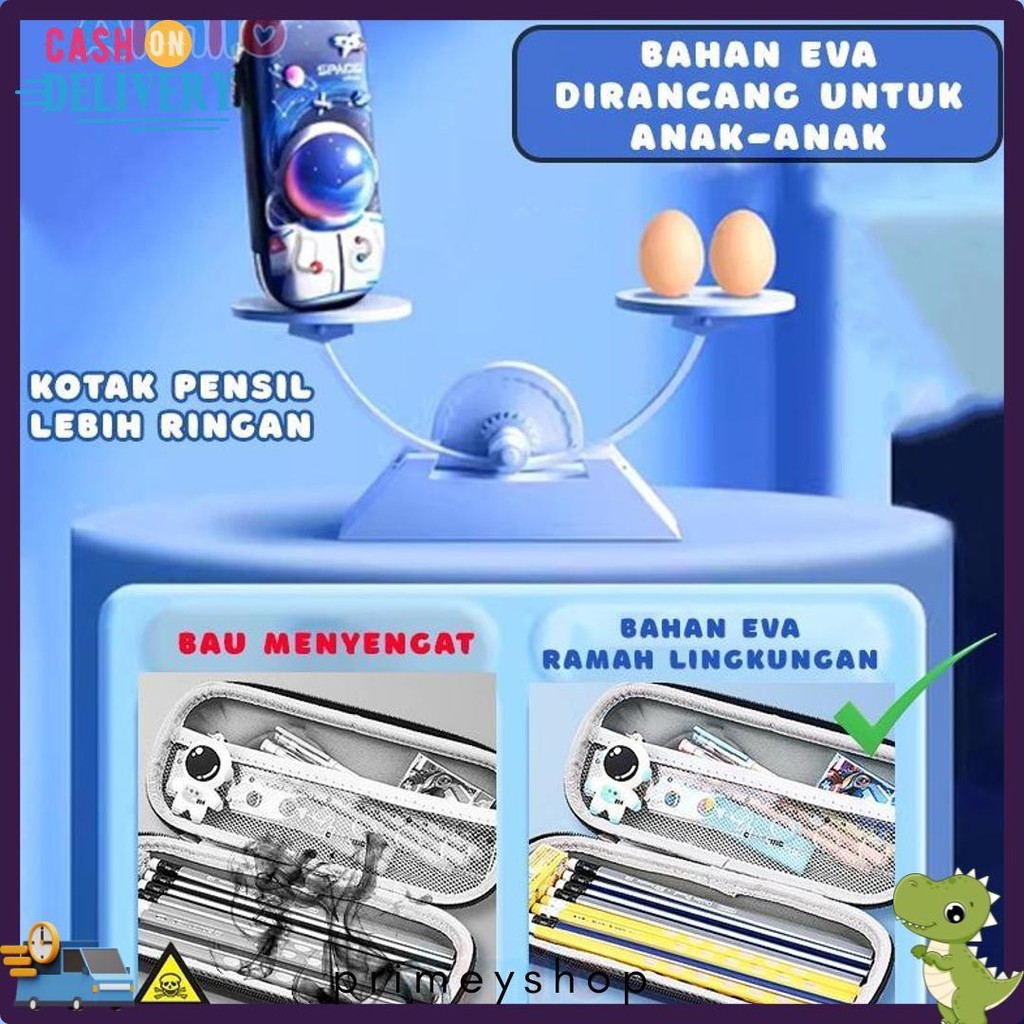 

Hoptech- Aimilo Tempat Pensil 3D Anak Kartun Stationery Kotak Pensil Alat Tulis Perlengkapan Sekolah Diskon