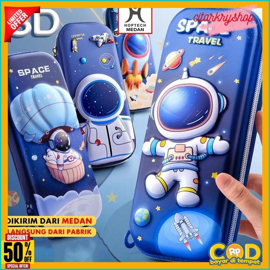

Hoptech- Aimilo Tempat Pensil 3D Anak Kartun Stationery Kotak Pensil Alat Tulis Perlengkapan Sekolah Diskon