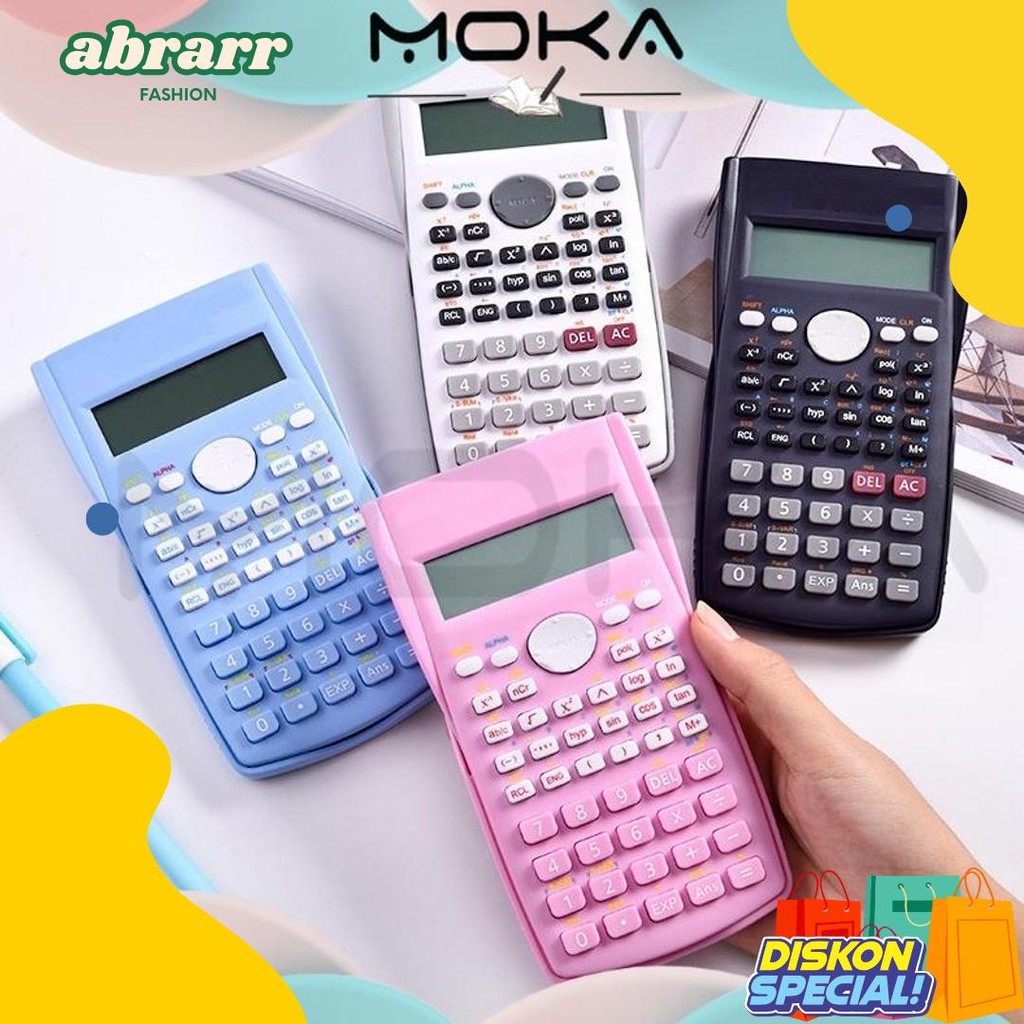 

Moka Scientific Kalkulator / Alat Hitung / Kalkulator Ilmiah Mks04 Terlaris! Produk Ini Banyak Dicari