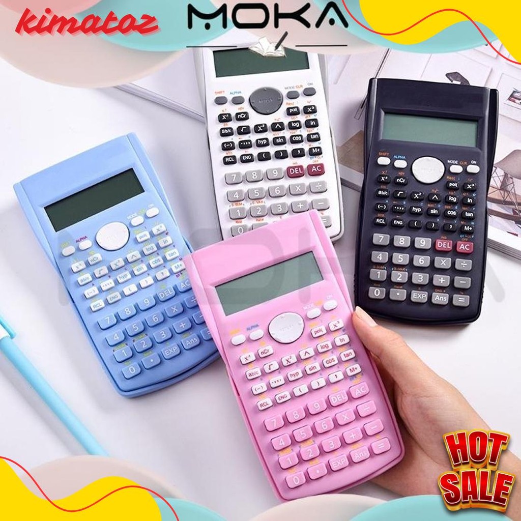 

Moka Scientific Kalkulator / Alat Hitung / Kalkulator Ilmiah Mks04 Diskon Setengah Harga