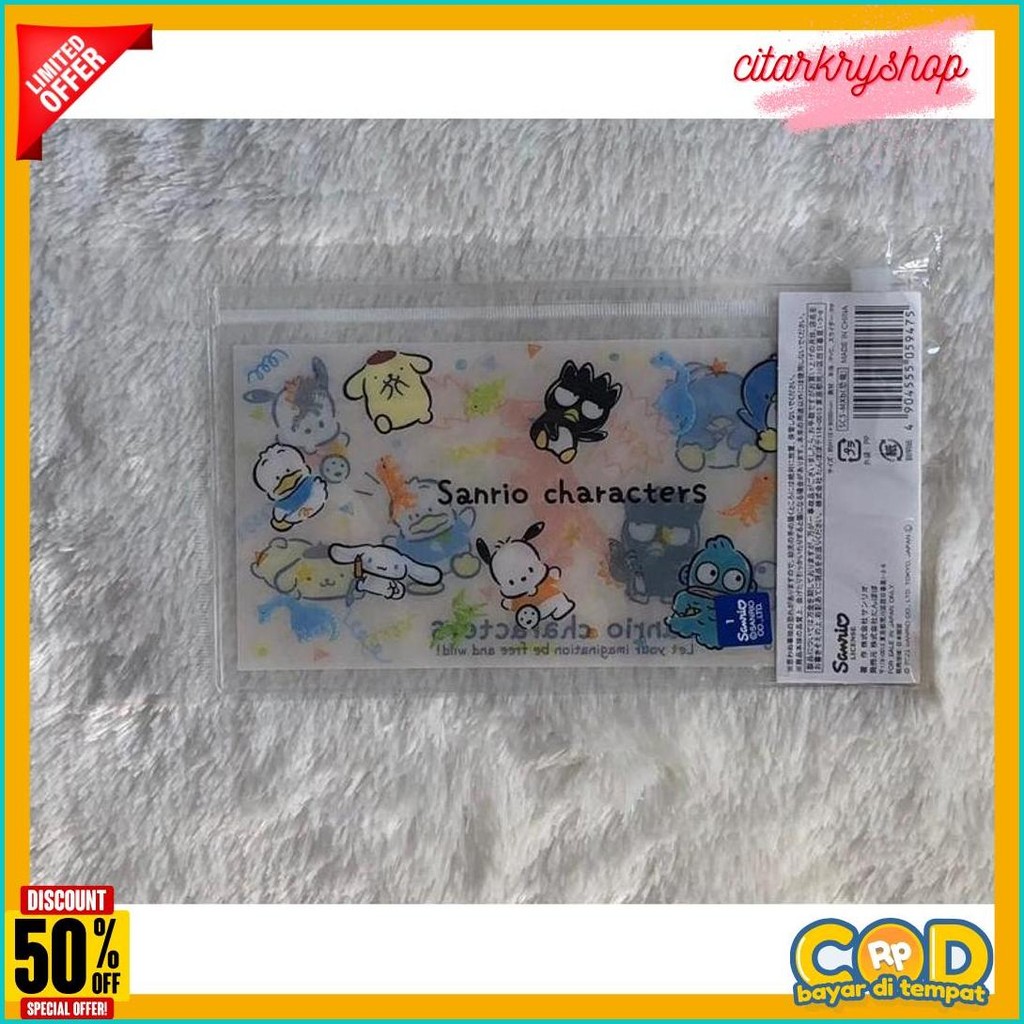 

Slider Pouch My Melody Dan Kuromi Hangyodon Cinnamoroll Sanrio Characters Sanrio Original Japan Diskon Setengah Harga