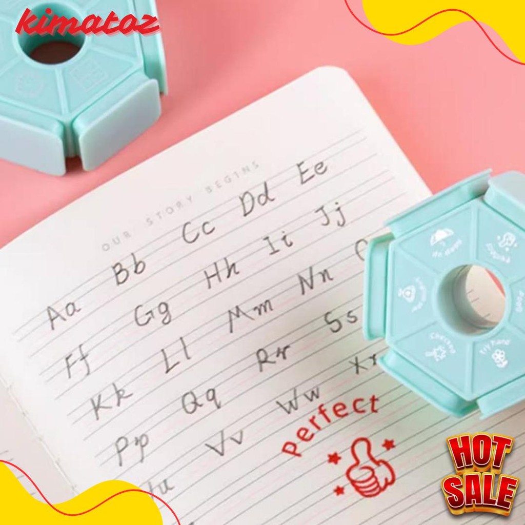 

Stempel Guru Penilaian Bahasa Inggris Teacher Stamp Rewards Sd Tk Anak 6 In 1 Terlaris! Produk Ini Banyak Dicari