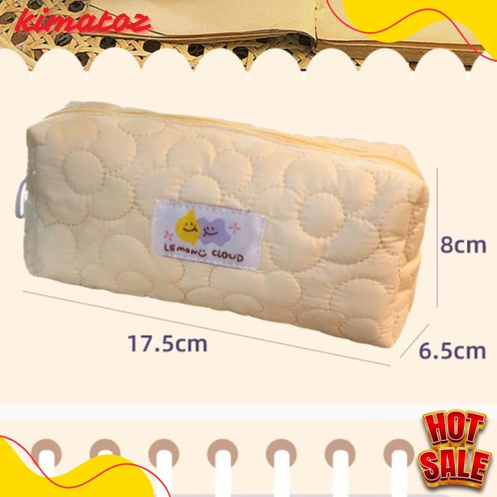 

Kensho Kotak Pensil Sleting Motif Bunga Flower Handle Pastel Bahan Parasut Korea / Pouch Makeup Aesthetic / Tas Aksesoris Wanita Lucu Import / Zipper / Flowers Flash Sale! Diskon Hingga 70%