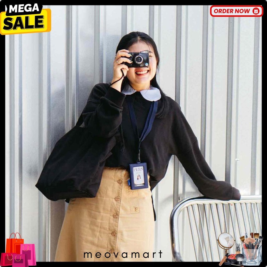 

Wallts Lorey Navy - Lanyard Name Tag Id Card Pria Wanita Diskon