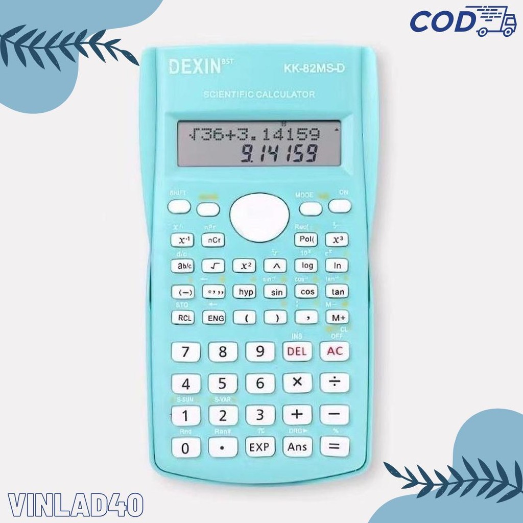 

Kalkulator Ilmiah Scientific Dexin Kk-82Ms Flash Sale! Diskon Hingga 70%