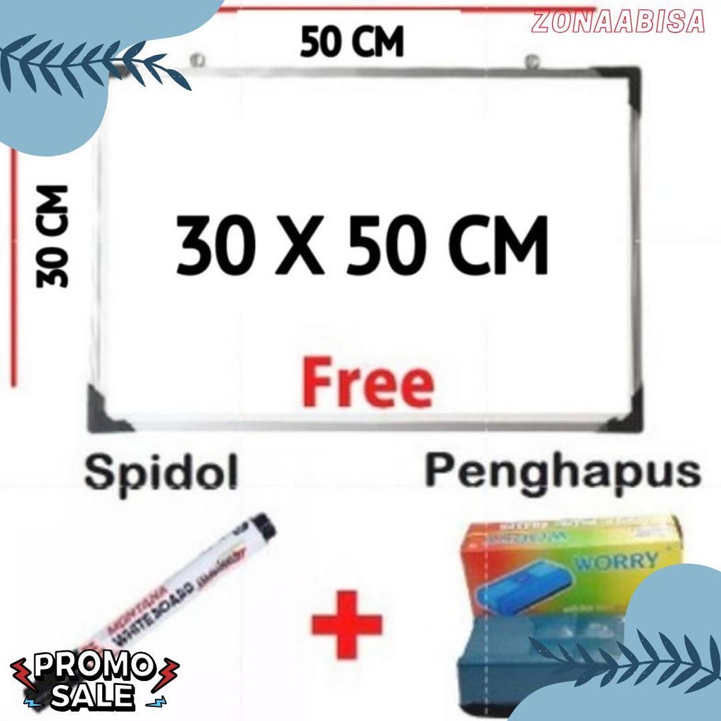

Papan Tulis Whiteboard 40 X 60 Cm Gratis Spidol Dan Penghapus List Alumunium Terlaris Terlengkap Dan Termurah