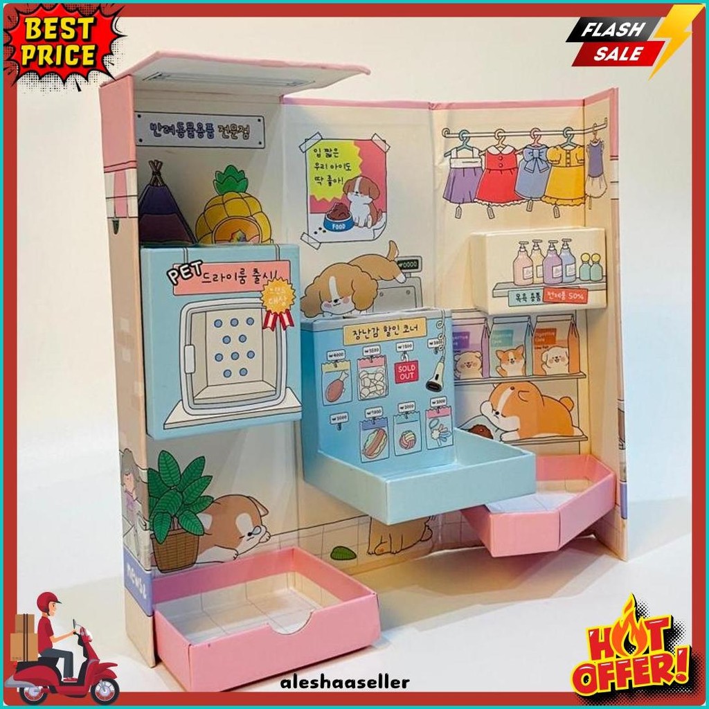 

Hd Kotak Pensil Karton Rak Berdiri Tingkat/Pencil Case/Pencil Box Diskon