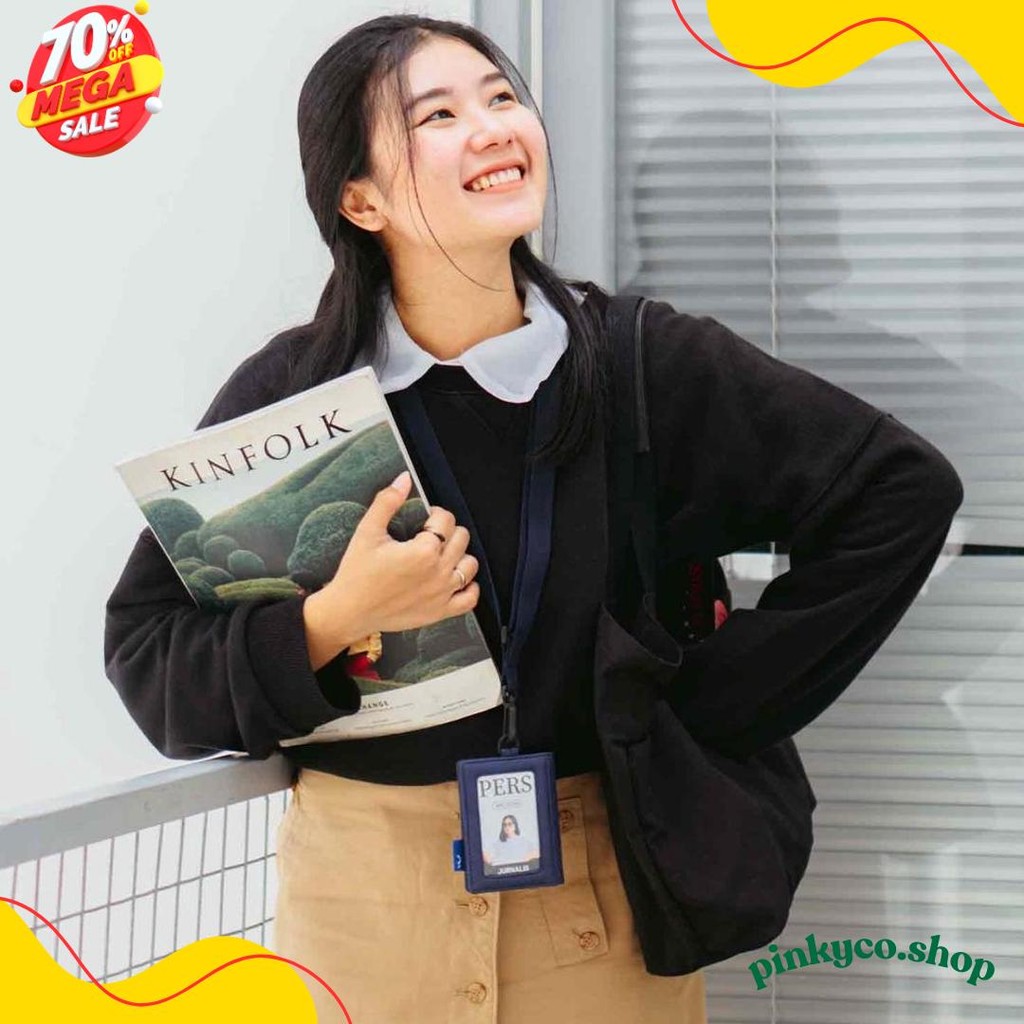 

Wallts Lorey Navy - Lanyard Name Tag Id Card Pria Wanita Flash Sale! Diskon Hingga 70%